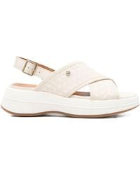 Geox - Spherica 55mm プラットフォーム クロスストラップサンダル - Lyst