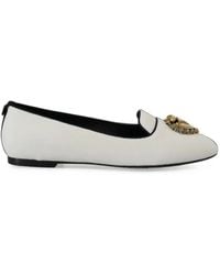 Dolce & Gabbana - Embellished Velvet Loafers - Lyst
