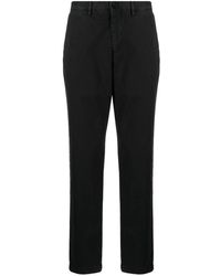 PS by Paul Smith - Zebra-embroidered Twill Straight-leg Trousers - Lyst