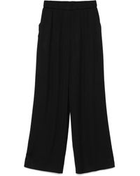 Peserico - Satin Palazzo Trousers - Lyst