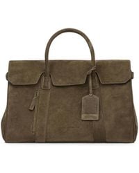 Officine Creative - Sac À Main Boston 001 En Daim - Lyst