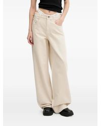 Miss Sixty - Logo-Patch Straight-Leg Jeans - Lyst