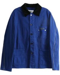 Givenchy - Logo-Print Corduroy-Collar Jacket - Lyst