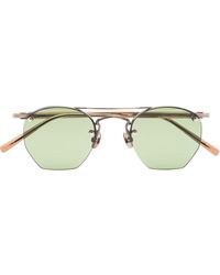 Matsuda - Geometric Rimless Sunglasses - Lyst