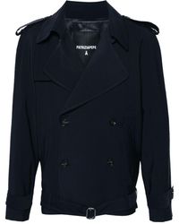 Patrizia Pepe - Belted Double-breasted Jacket - Lyst