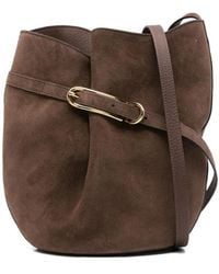 Liffner - Beuteltasche Aus Wildleder - Lyst