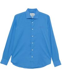 MC2 Saint Barth - Chemise Button-Down Cotton Shirt - Lyst