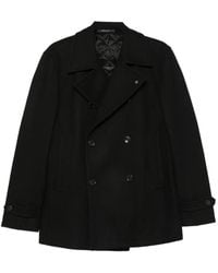 Tagliatore - Double-Breasted Peacoat - Lyst