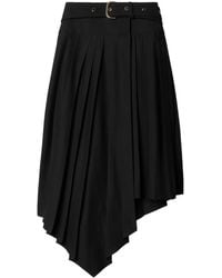 Off-White c/o Virgil Abloh - Pleated Midi Skirt - Lyst