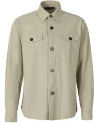 Harris Wharf London - Button-Up Overshirt - Lyst