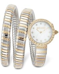 Just Cavalli - Montre Signature Snake Mm - Lyst