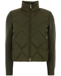 Moncler - Chaqueta Con Parche Del Logo - Lyst