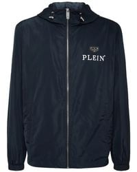 Philipp Plein - Nylon Windbreaker - Lyst