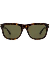 Gucci - Tortoiseshell Square-Framed Sunglasses - Lyst