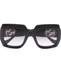 Gucci - Oversized Square Sunglasses - Lyst