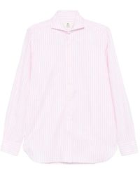 Luigi Borrelli Napoli - Striped Long-Sleeve Shirt - Lyst