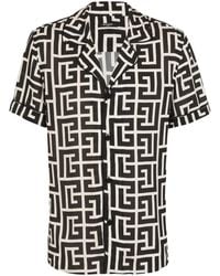 Balmain - Monogram Shirt - Lyst
