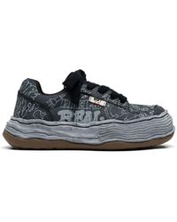 Maison Mihara Yasuhiro - Oliver Og Graffiti-Print Chunky Sneakers - Lyst
