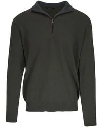 Kinross Cashmere - Half-Zip Sweater - Lyst