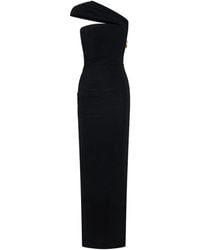 Christopher Esber - Robe Drapée Beach Glass À Coupe Longue - Lyst