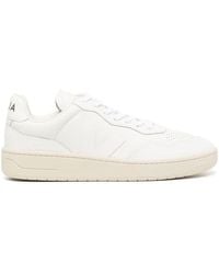 Veja - V 12 Leather Sneakers Extra White 1 - Lyst