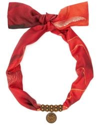 Roberto Cavalli - Halskette mit Logo-Prägung - Lyst