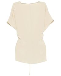 TOVE - Anya Boat-Neck Blouse - Lyst