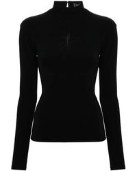 Mugler - Top Mit Sternen - Lyst