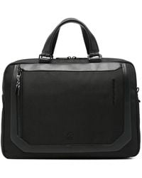 Piquadro - Zip Top-Handles Laptop Bag - Lyst