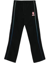 CASABLANCA - Loopback Gradient Piping Open Hem Jogger - Lyst