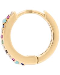 Scosha - Pendientes en oro amarillo de 14 ct con gemas - Lyst