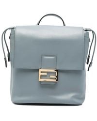 Fendi - Rucksack Mit Ff-Schild - Lyst