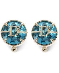 DSquared² - Logo-Detail Clip-On Earrings - Lyst