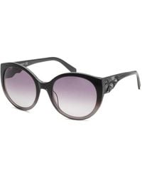 Swarovski - Crystal-Embellished Round-Frame Sunglasses - Lyst