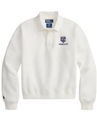 Polo Ralph Lauren - Wimbledon Embroidered-Logo Cotton Polo Shirt - Lyst