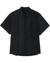 Adererror - Patchwork Short-Sleeve Shirt - Lyst