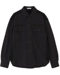 Undercover - Camisa Con Bolsillo En El Pecho Y Panel De Canalé - Lyst
