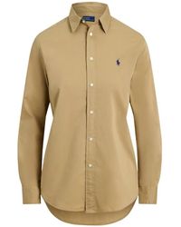 Polo Ralph Lauren - Logo-Embroidered Button-Down Shirt - Lyst