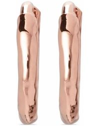 Monica Vinader - Ziggy Huggie Earrings - Lyst