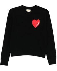 From Future - Heart Graphic Knitwear - Lyst