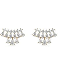 Anita Ko - 18K Daphne Diamond Earrings - Lyst