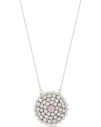 Officina Bernardi - 18Kt Medium Mimosa Sapphire Necklace - Lyst