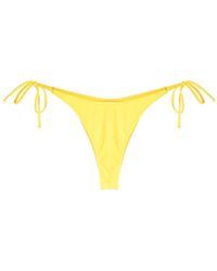 Moschino - Bragas de bikini con parche del logo - Lyst