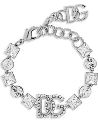 Dolce & Gabbana - Armband mit schimmernden kristallen - Lyst