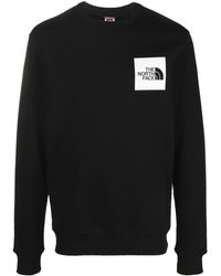 The North Face - Sweater Met Logopatch - Lyst