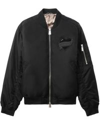 Charles Jeffrey - Logo-Appliqué Bomber Jacket - Lyst