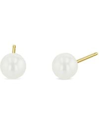 Zoe Chicco - 14Ct Pearl Earrings - Lyst