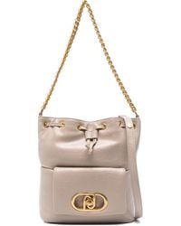 Liu Jo - Drawstring Chain-Strap Shoulder Bag - Lyst