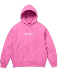 Supreme - X Swarovski Hoodie Mit Motion-Logo - Lyst