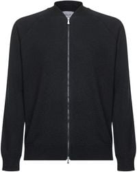 D4.0 - Cardigan mit Raglanärmeln und Reißverschluss - Lyst